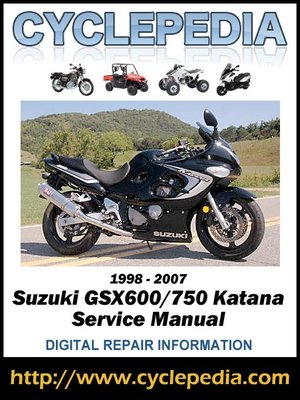 cover image of Suzuki GSX600/750 Katana 1998-2007 Service Manual